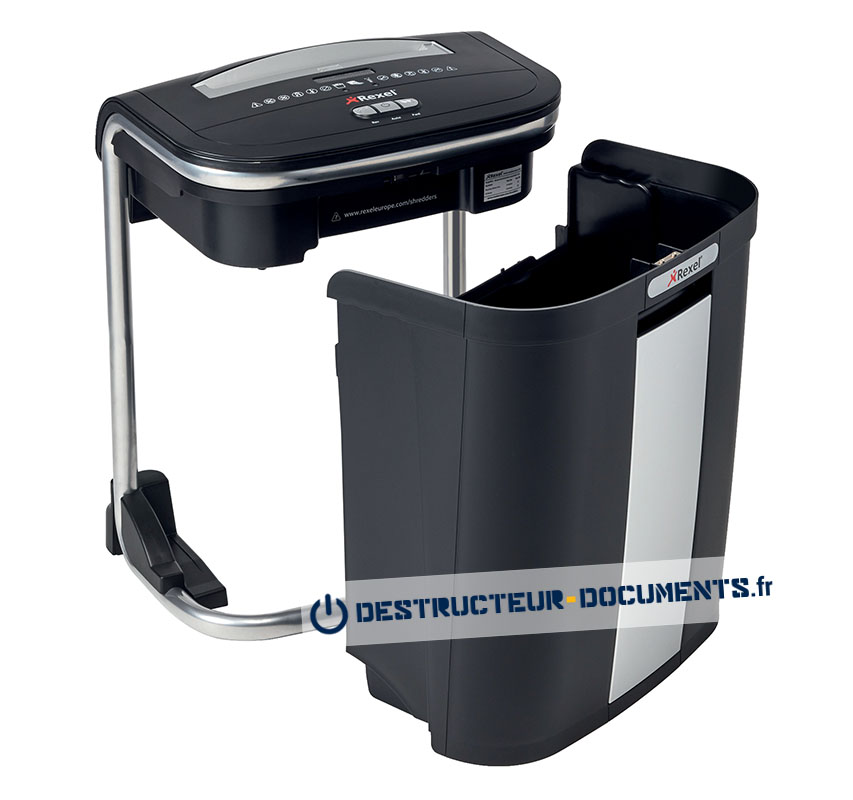 Destructeur De Documents Rexel Mercury – Coupe Micro 8 Feuilles – Corbeille 21L – Sécurité P-5